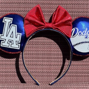LA Dodgers Inspired Mouse Ears