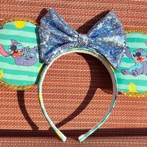 Stitch Inspired Mouse Ears - Lilo and Stitch
