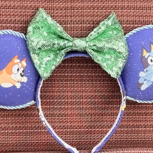 Bluey and Bingo II Inspired Mouse Ears