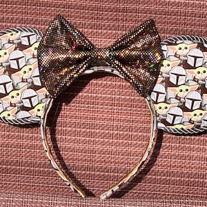 The Mandalorian and The Child Inspired Mouse Ears