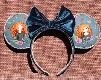 Merida Inspired Mouse Ears