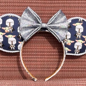 The Mandalorian and the Child II Inspired Mouse Ears