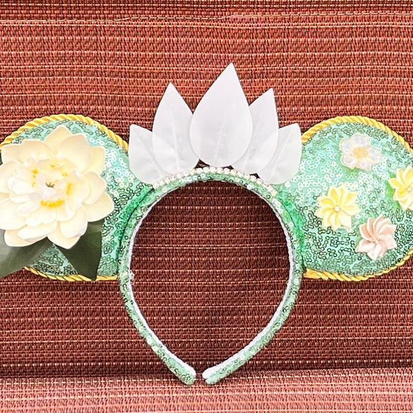 Prinzessin Tiana und die Frosch inspiriert Mausohren