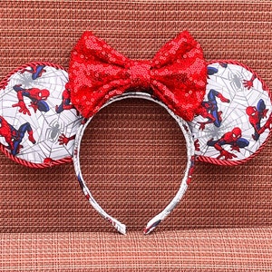 Avengers Inspired Mouse Ears - Spider Man