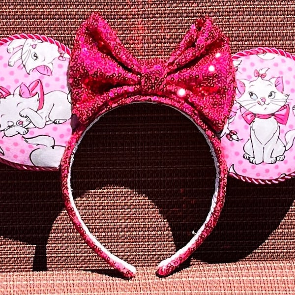Marie Aristocats Inspired Mouse Ears