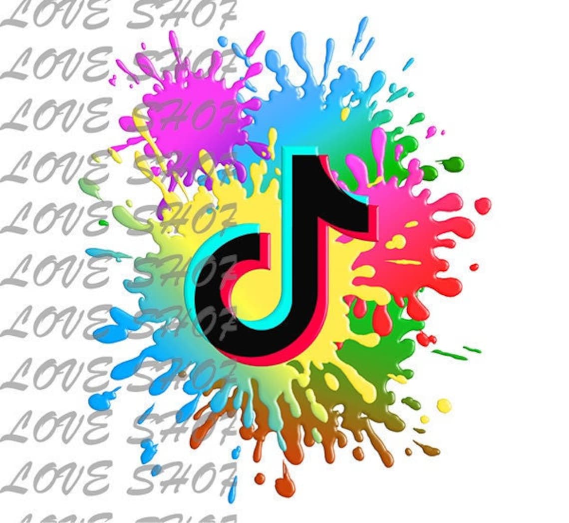 Tik Tok Png Tik Tok Paint Splatter Tik Tok Splat Splash Etsy