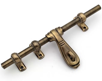 Handmade Solid Brass Door Latch: Antique Style Aldrop