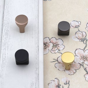 Round knob Drawer Knobs Pulls Handles Dresser Knob Cabinet Knobs Kitchen Knobs - 1 pcs