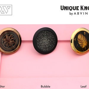 Unique Round knob Drawer Knobs Pulls Handles Dresser Knob Cabinet Knobs Kitchen Knobs - 1 piece