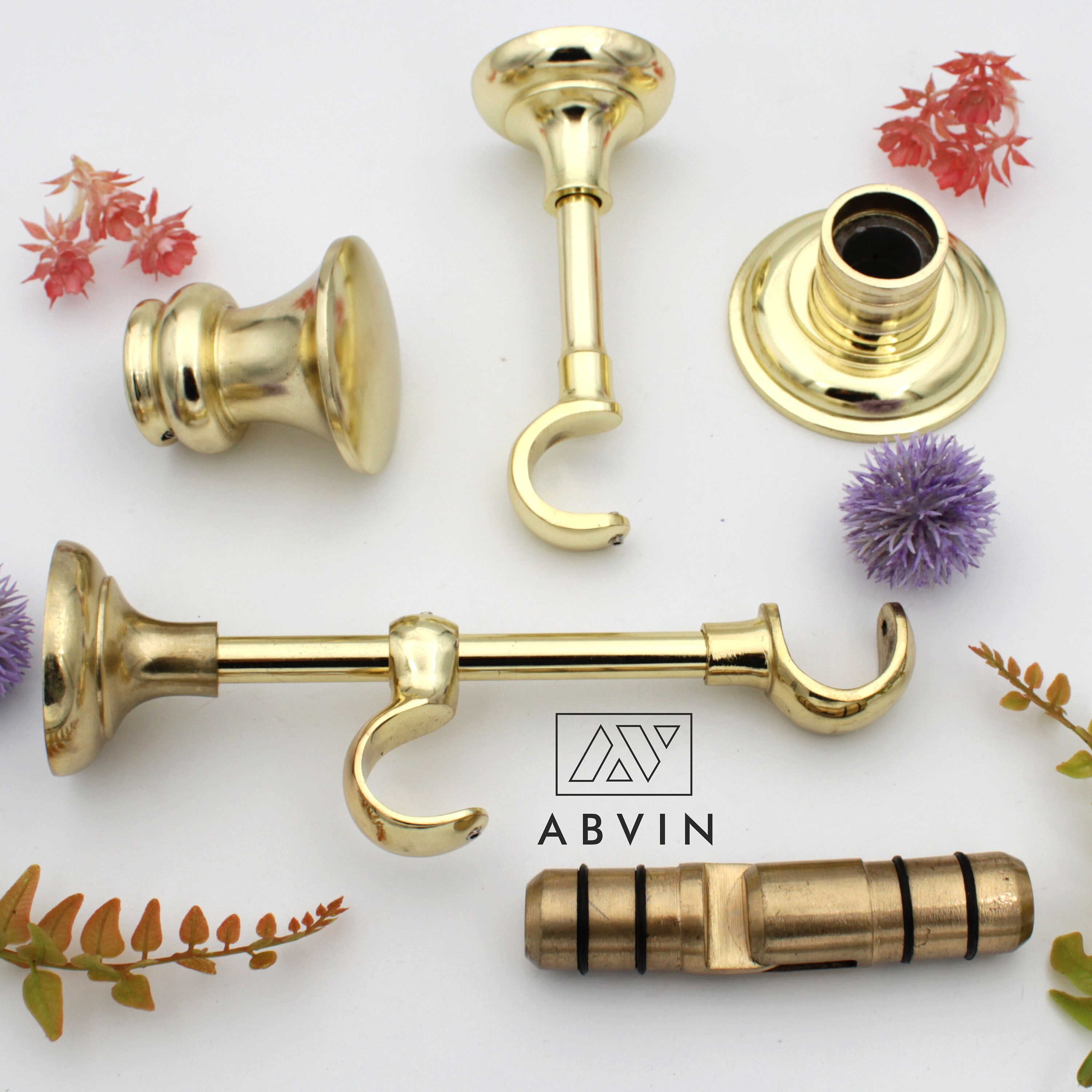 Designer Heavy Supports Window Finials (for Rod 1 Inch) - Etsy
