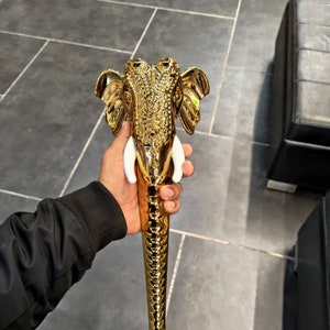 Elephant Antique Door Handle, Door Handles for Main Door, Handle Elephant Head Design - 1 Pcs