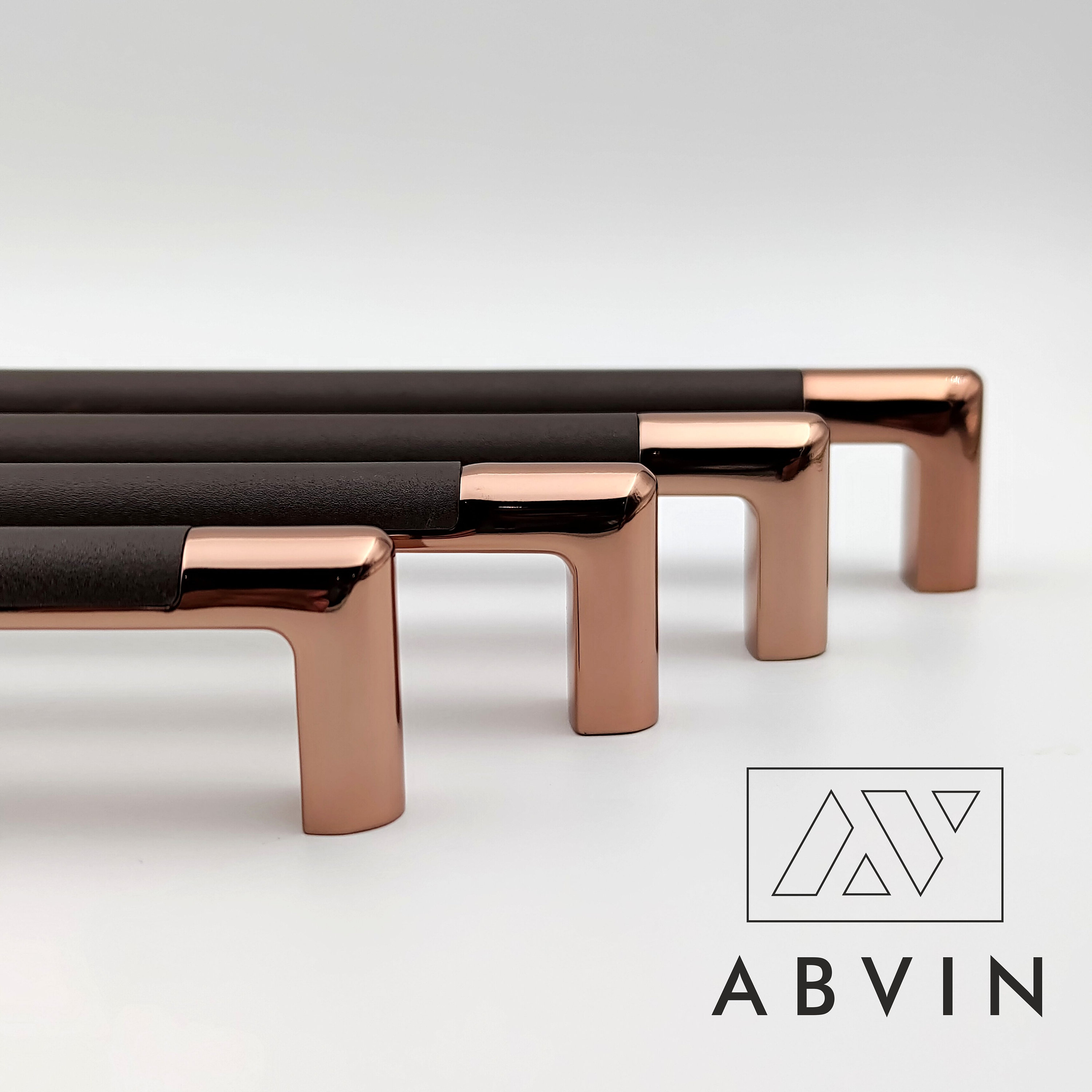 Rose Gold Cabinet Pull - Etsy