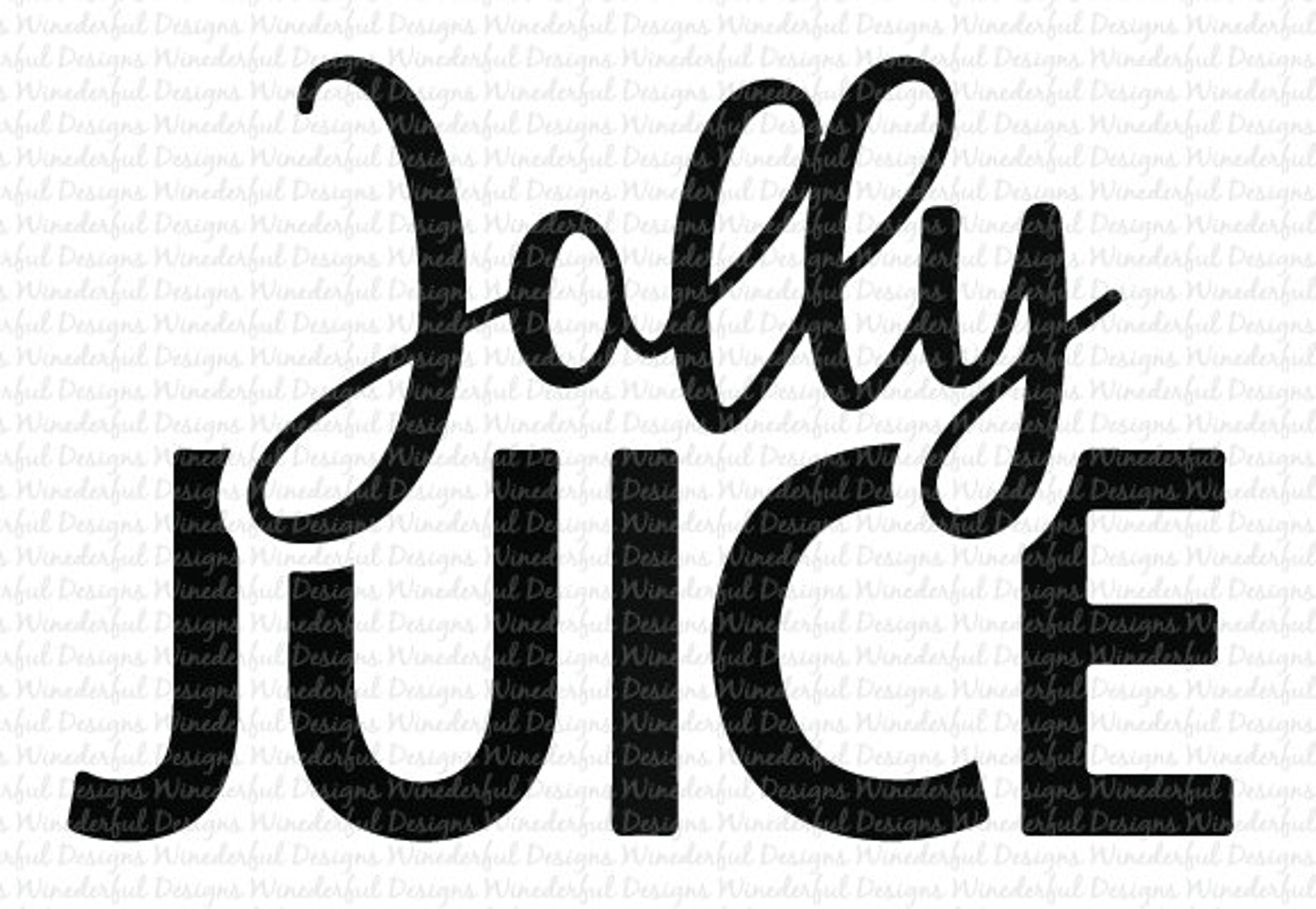 Jolly Juice SVG Digital Cut File PNG PDF Commercial Use Etsy