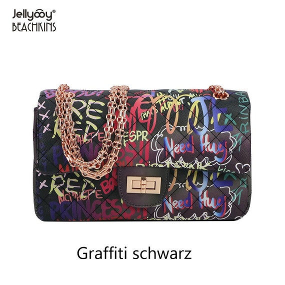 Jelly Beachkin Handbag Graffiti -  Finland