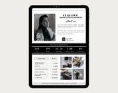 Instagram Influencer Media Kit Template | Canva Template | Instagram Media Kit Template | Influencer Rate Sheet | Media Press Kit