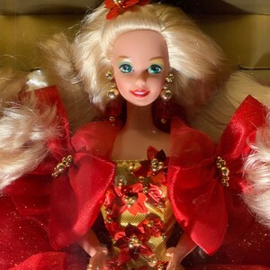 Barbie happy holidays 1993 store