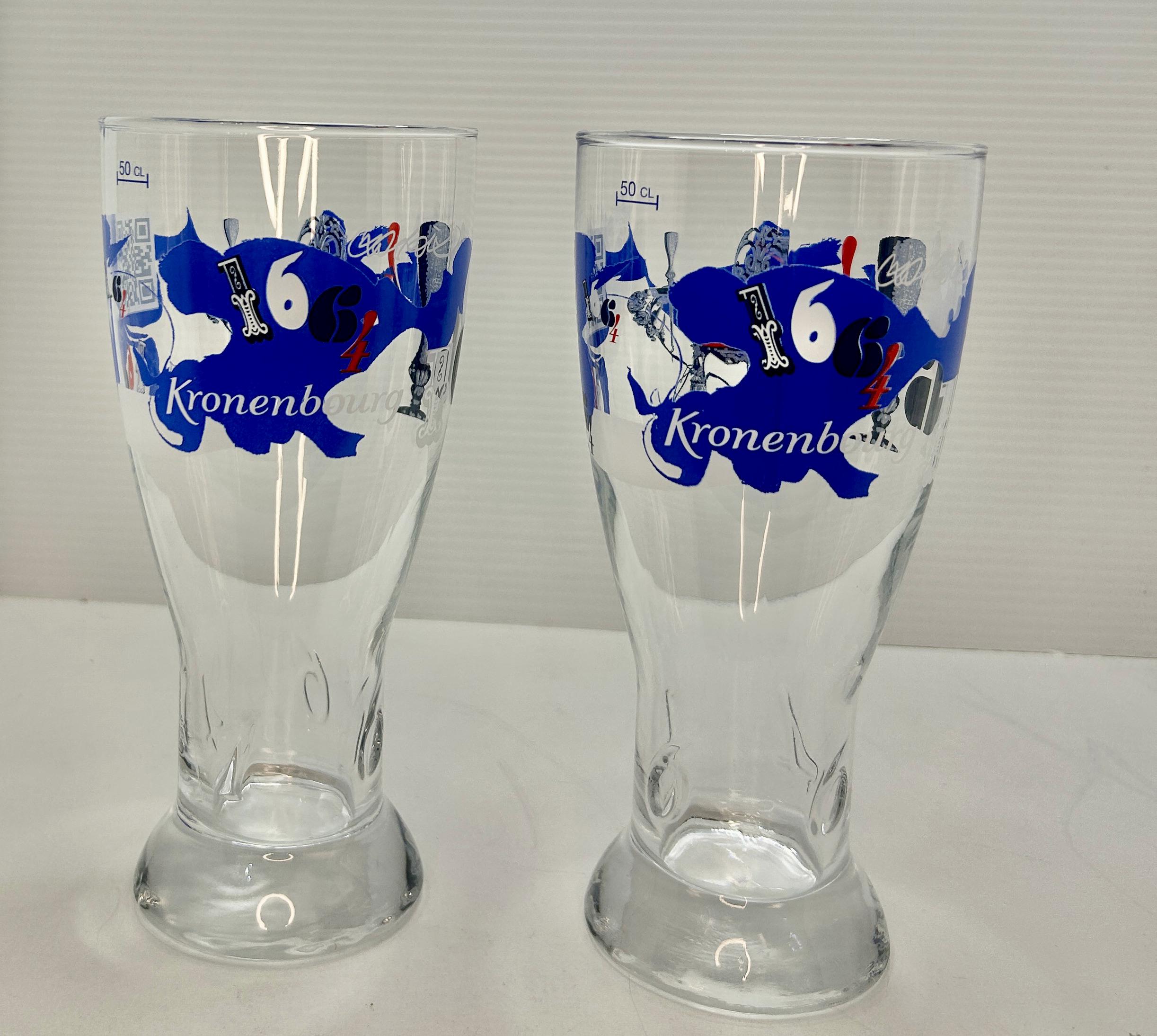 Kronenbourg 1664 Pint Glass - Etsy UK