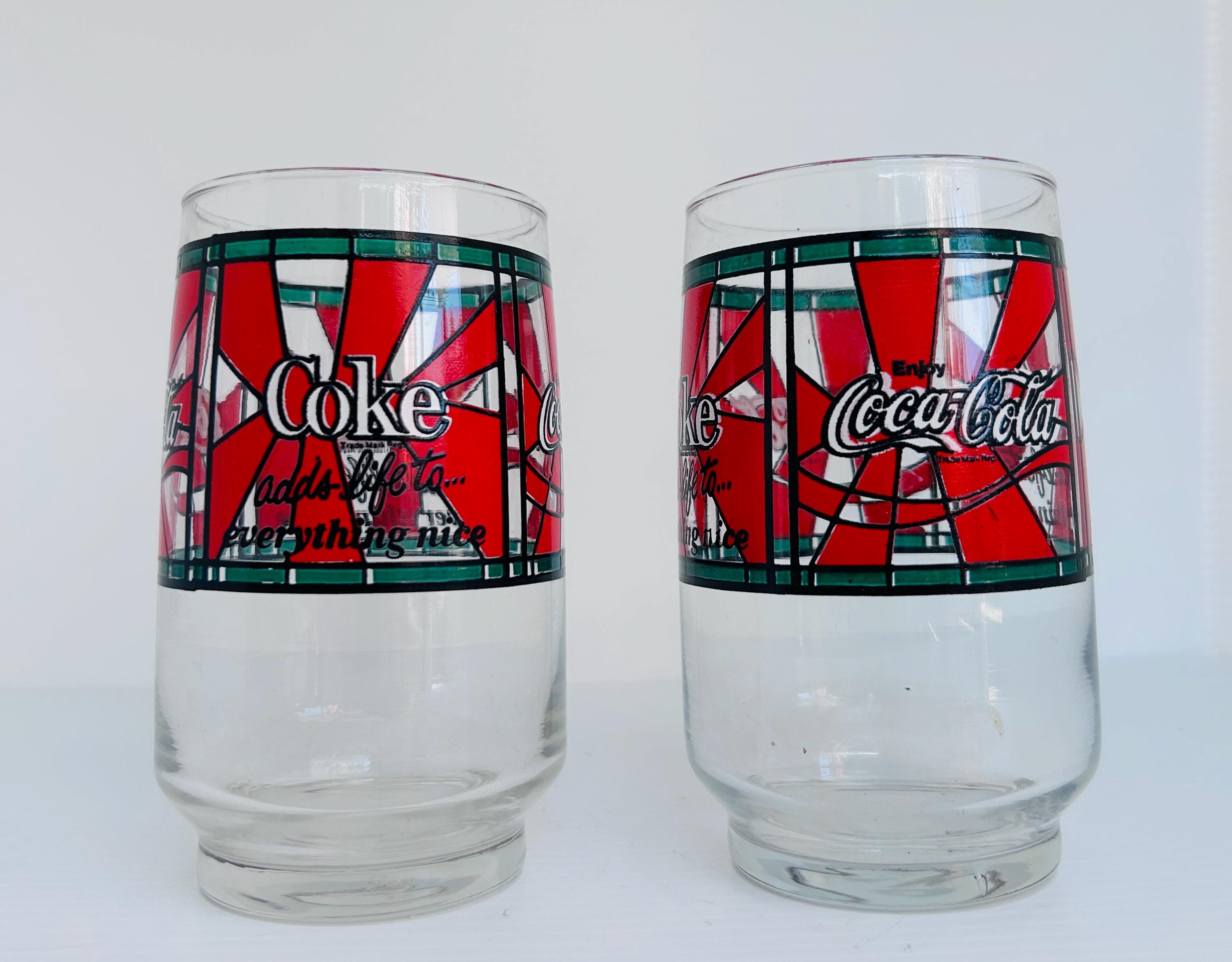 コカコーラ ステンドグラス Four Seasons1923年 グラスマスターズ 美術品・アンティーク・コレクション コカコーラ ステンドグラス Four