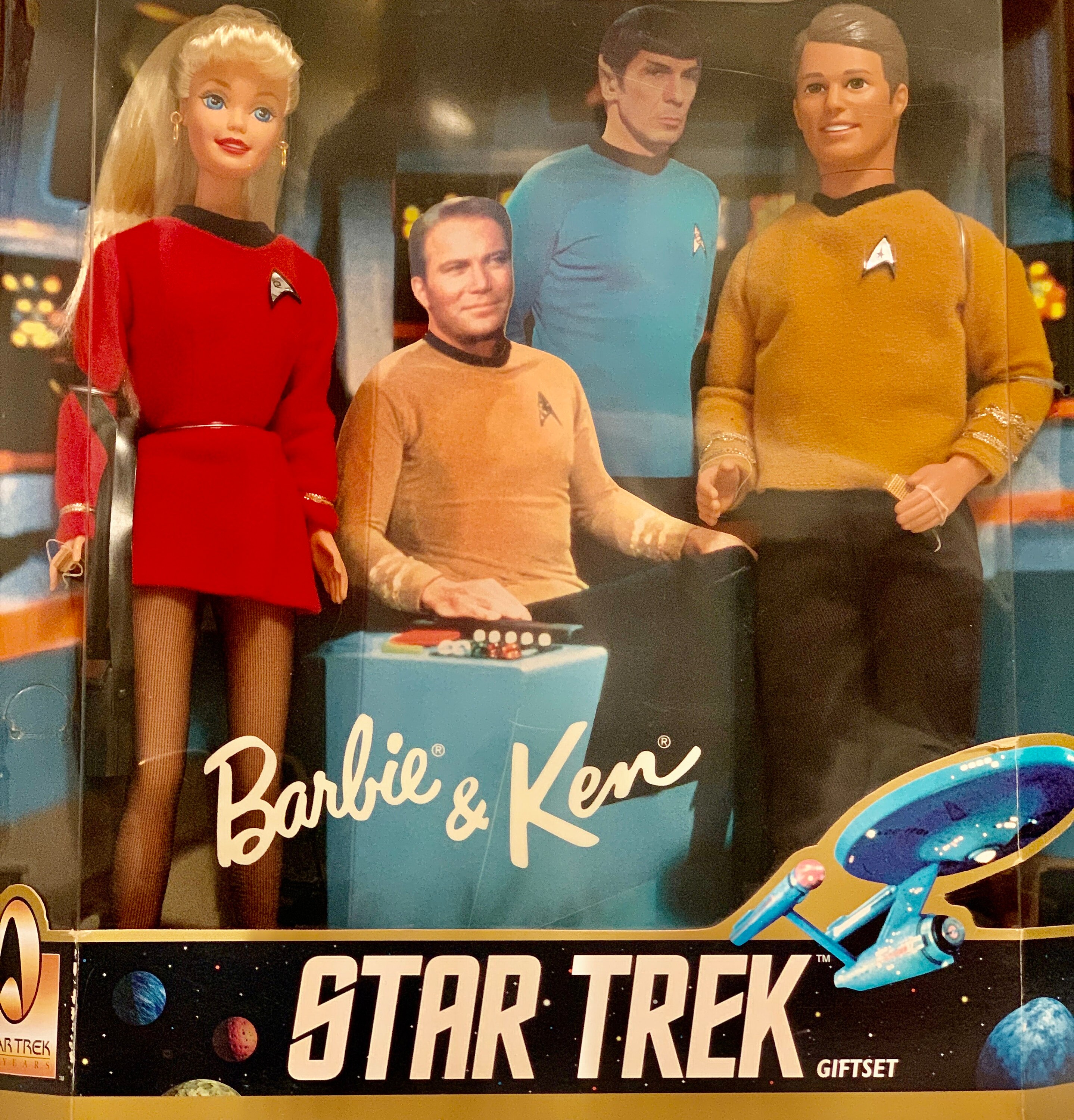 Barbie And Ken 30Th Anniversary Star Trek Gift Set – JWEZ