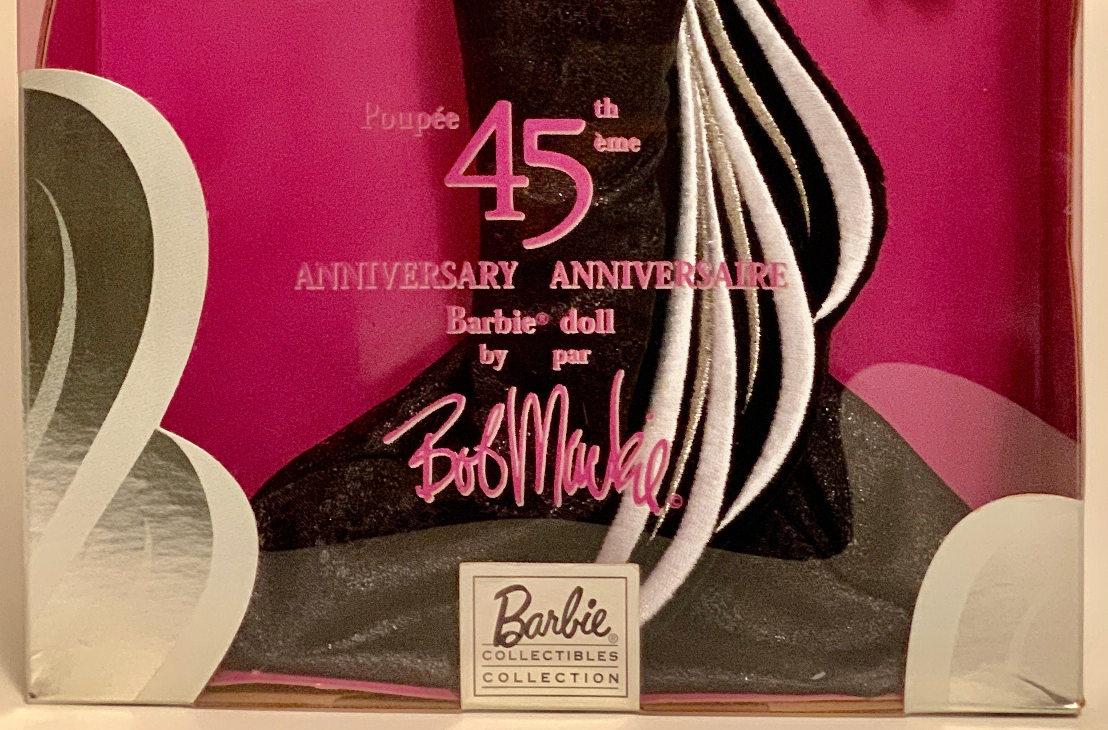 45th Anniversary Barbie Doll By Bob Mackie Collector Edition 2003 Mattel B3452