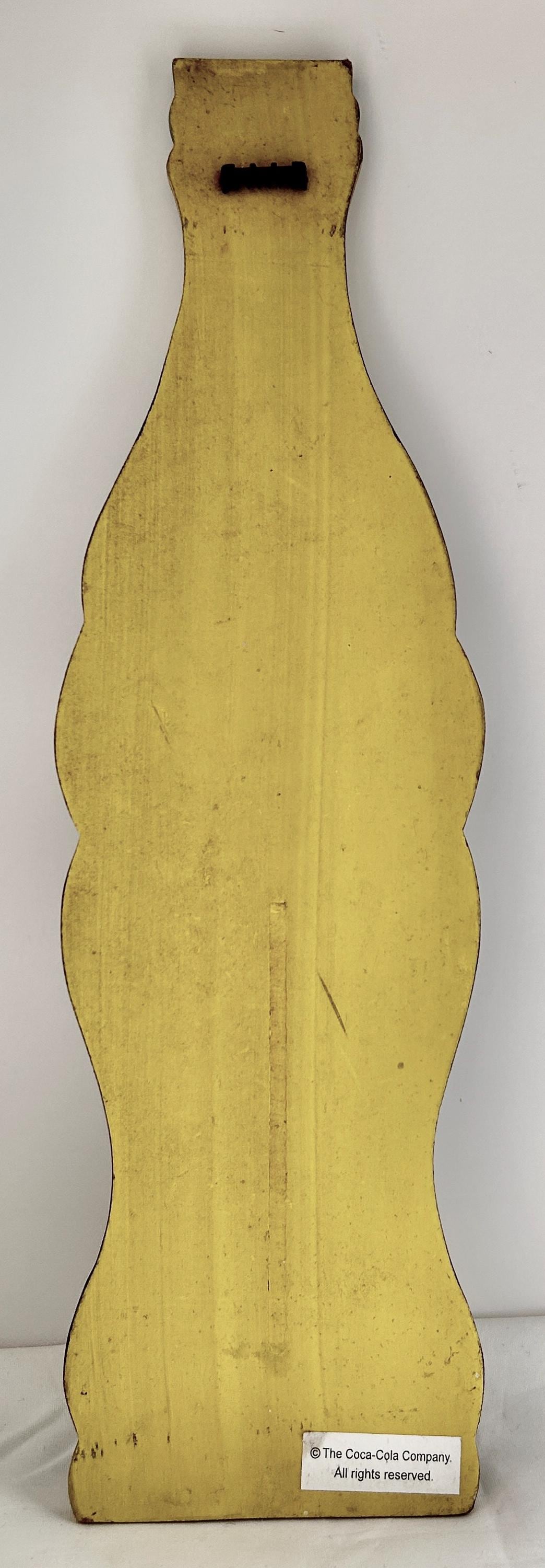 ヴィンテージのコカコーラボトル木製温度計：コレクターズアイテムの