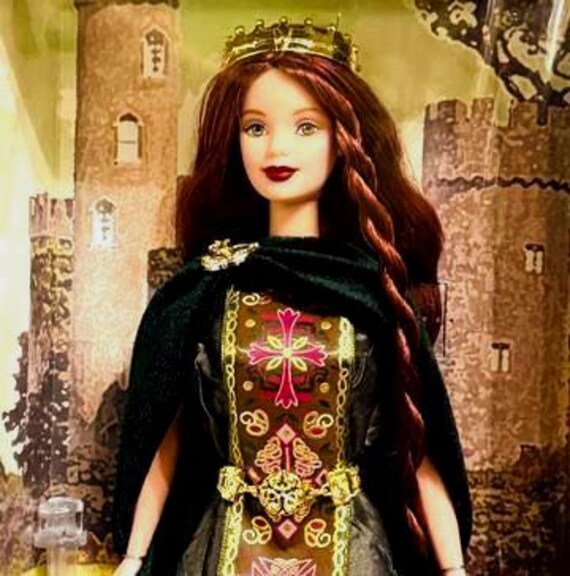 Vintage Princess of Ireland Barbie: 2001 Irish Celtic Dolls of the