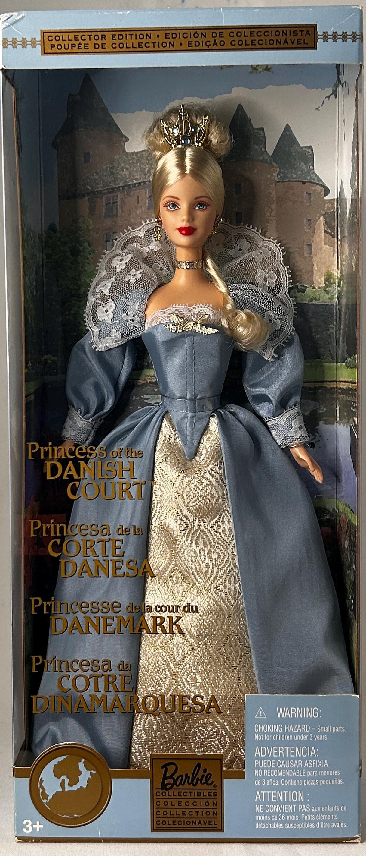 Barbie, Princess of the Danish Court, New in Box, Never Removed From Box. - Etsy Barbie, Princess of the Danish Court, New in Box, Never Removed From Box. - Etsy