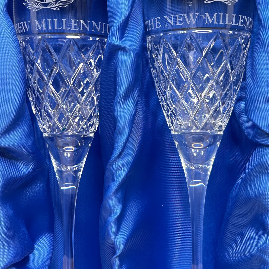 2000 the New Millennium Bohemia Crystal, New in Box With Stickers
