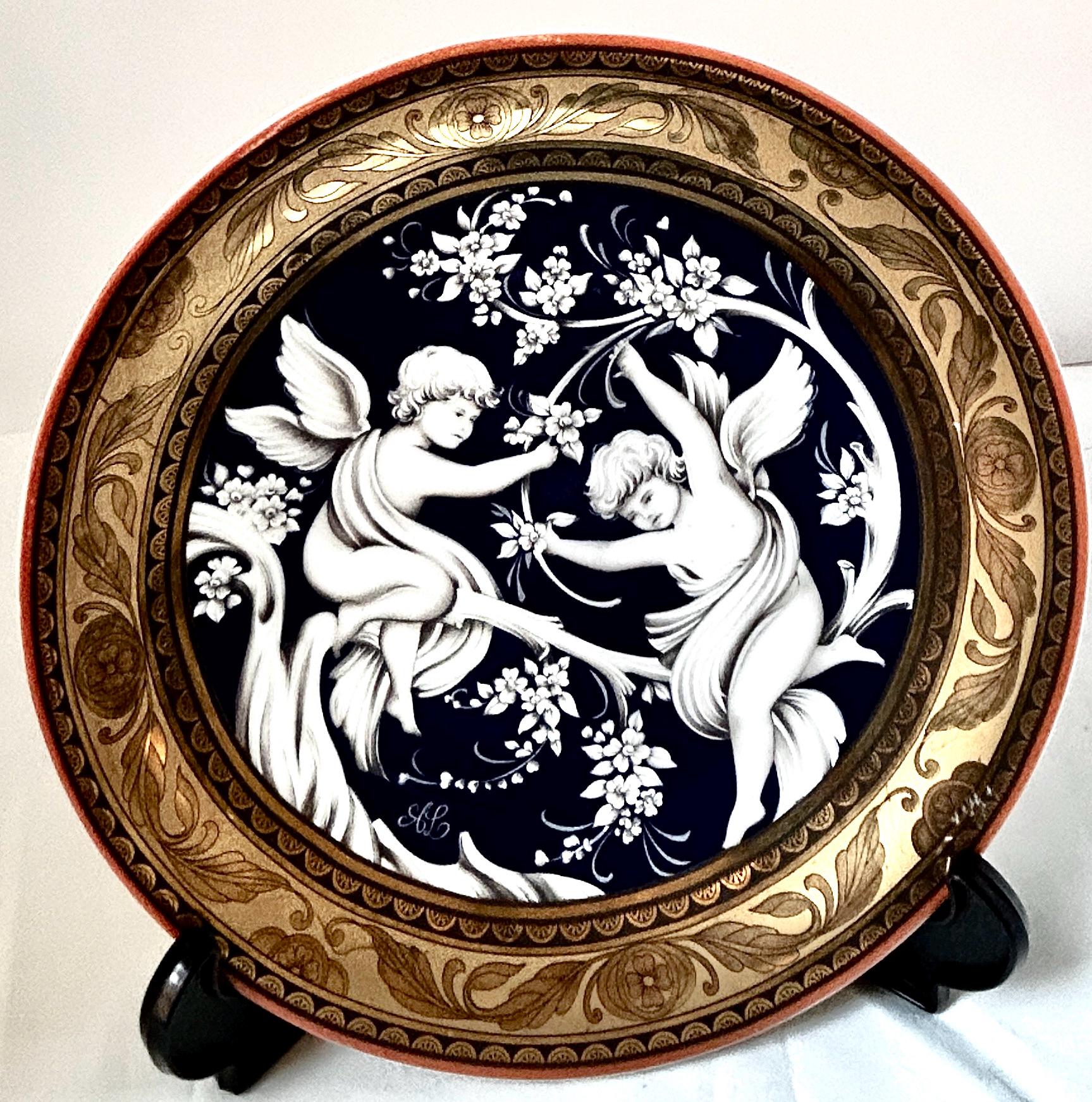 Limoges angel plate - Etsy 日本