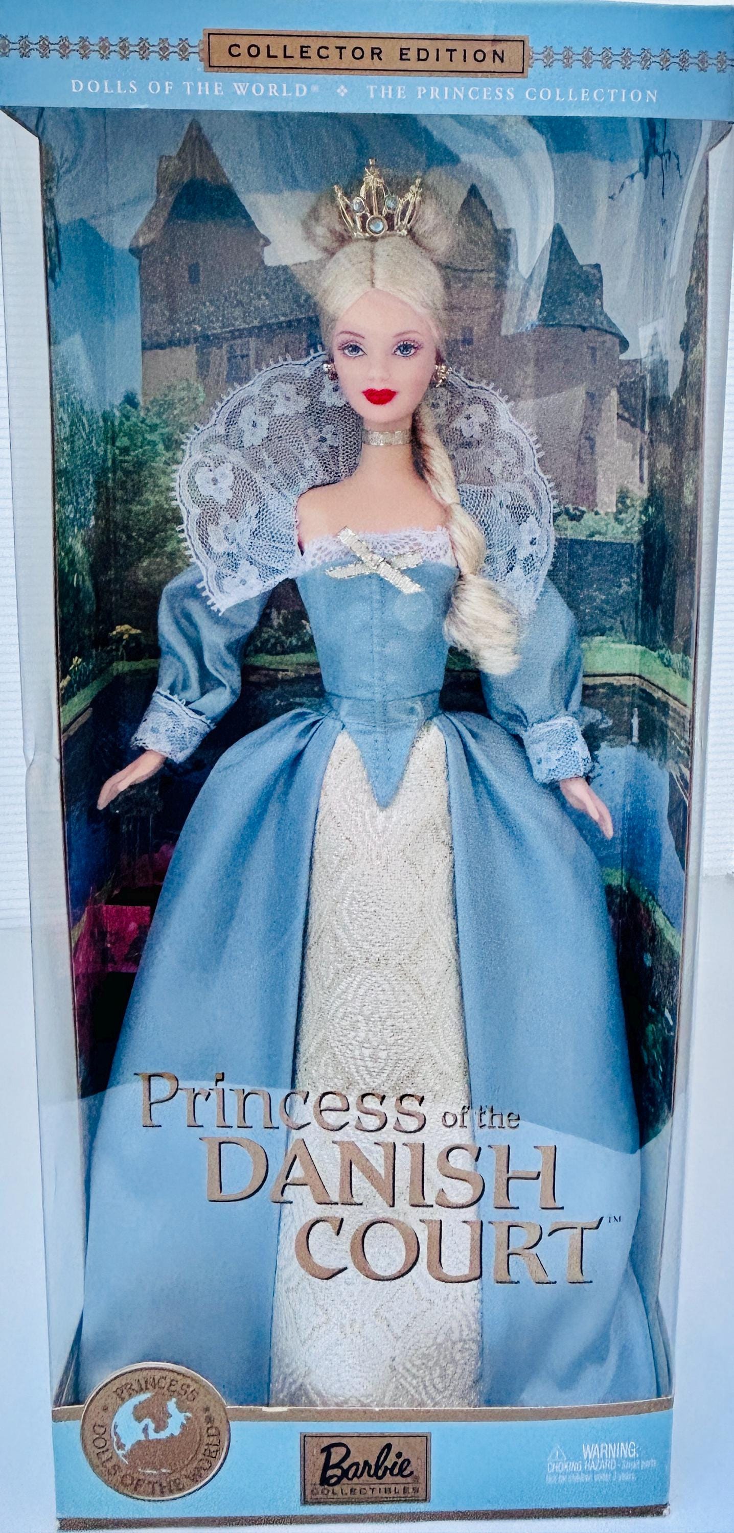 Vintage 2002 Barbie Princess of the Danish Court: NRFB Dolls of