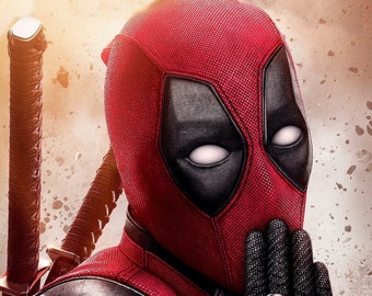 Deadpool Shell Mask Etsy