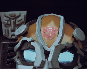 Plantilla de Máscara de Transformers de Bumblebee