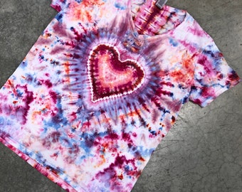 Heart Ice dye