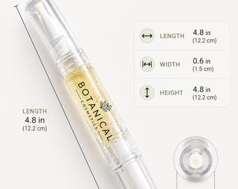 Penna per unghie e cuticole, cosmetica botanica