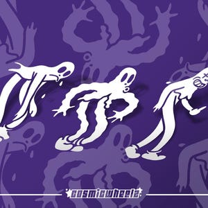 DANCING GHOSTS | koko | Ghostmane | Jdm Decal | Car Sticker | Vinyl Decal
