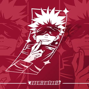 JJK GOJO Vinyl decal | car stickers | husbano | jujutsu kaizen | gojo