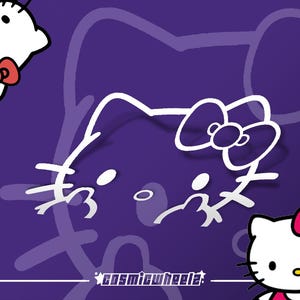 KITTY PEEKER | vinyl decal | kawaii