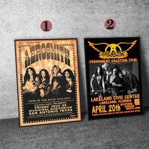 Buy Aerosmith Poster - Crazy at 5% OFF 🤑 – The Banyan Tee