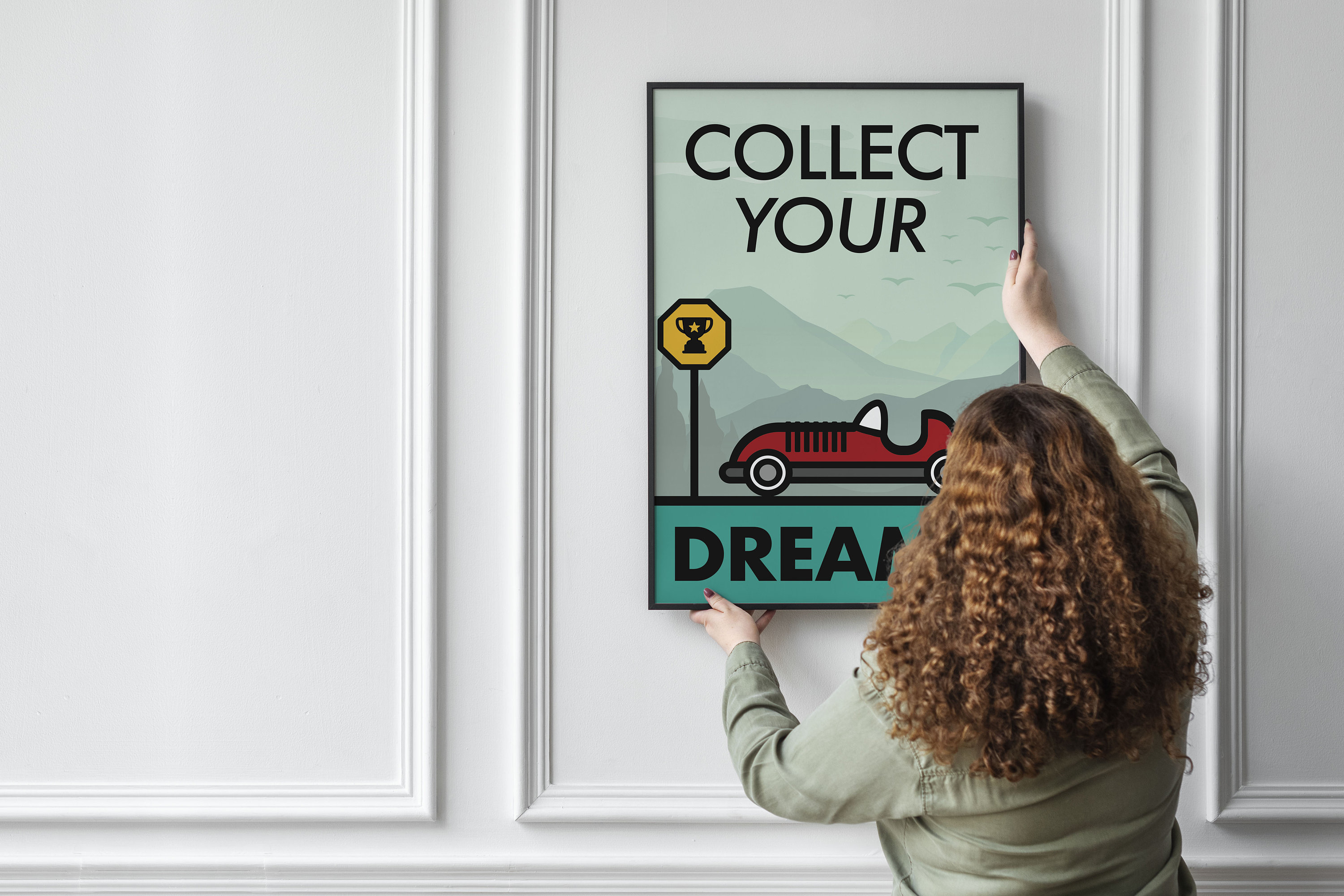 Motivational Monopoly Inspired Poster Monopoly Success Etsy