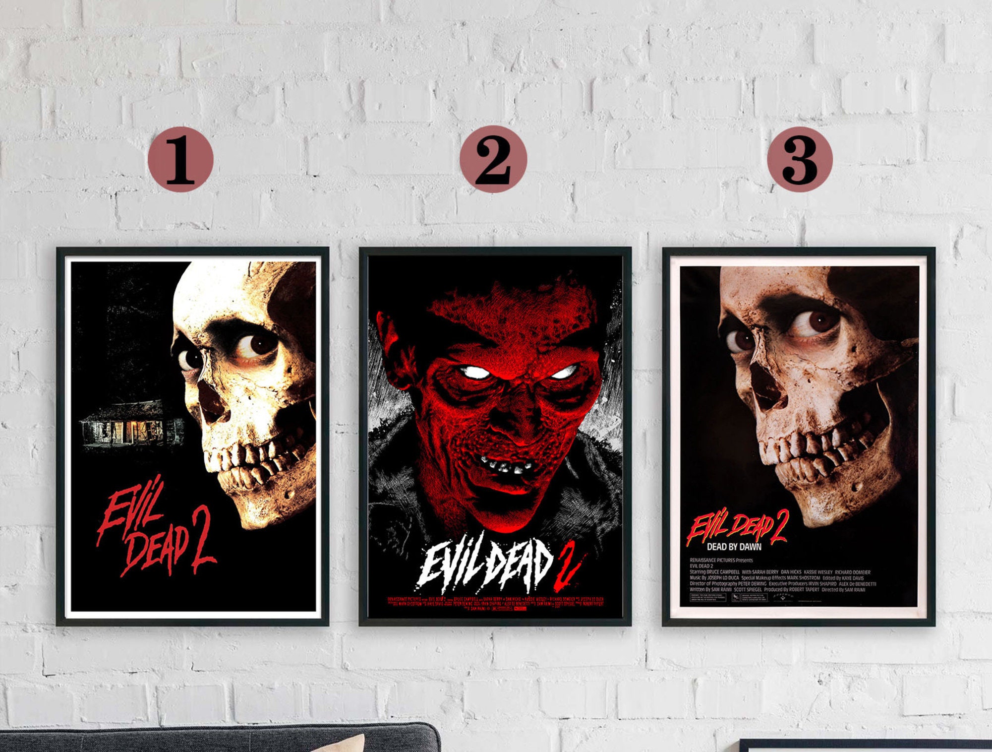 Evil Dead 2 Movie/show Poster Wall Art Printed & Shipped 