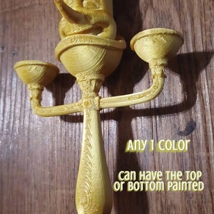 Lumiere inspired beauty and the beast decor centerpiece from birthdays weddings home decor and walls/ 2 styles/ tea light holder /wall decor