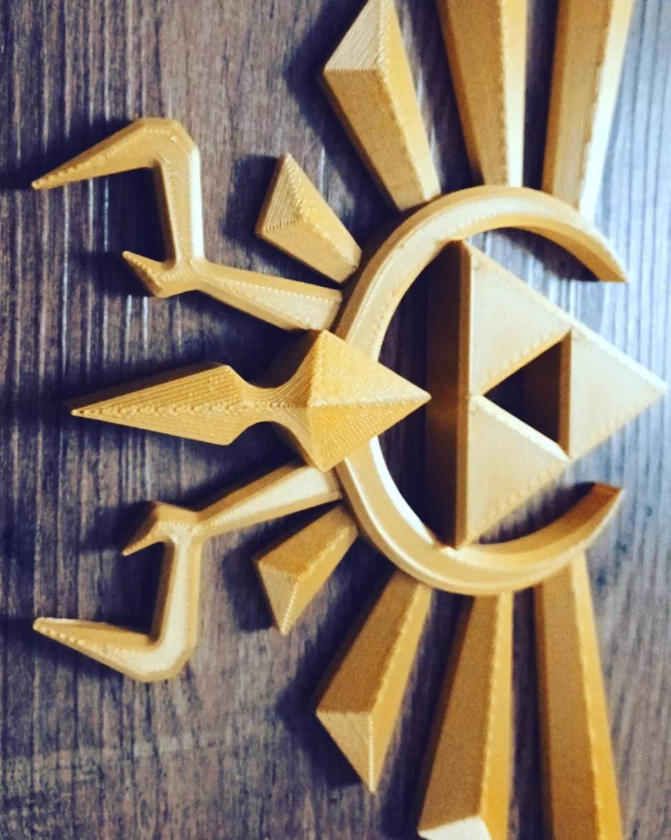 ゼルダ ハイラル トライフォース シンボル - Etsy 日本