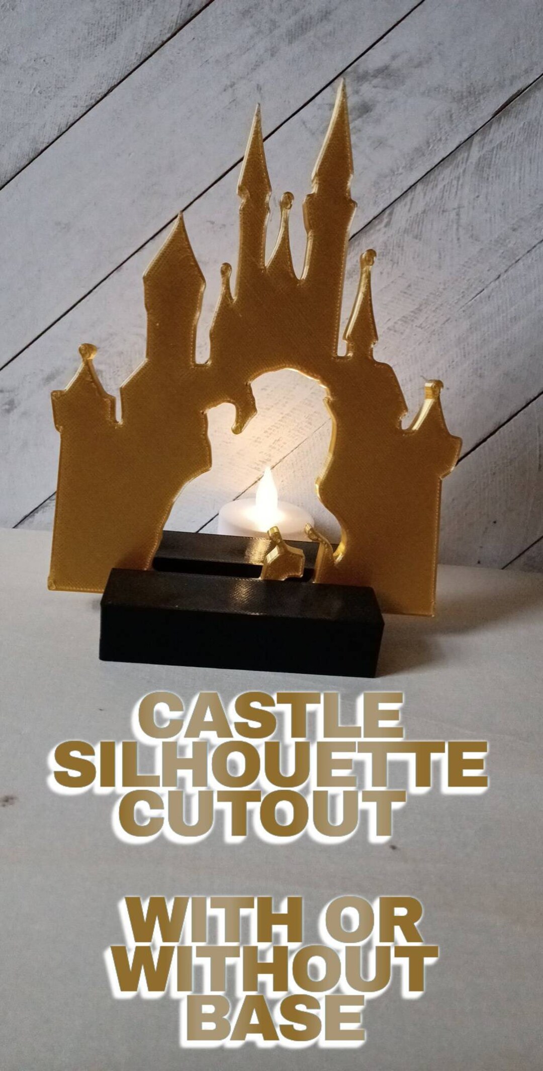 Beauty and the Beast Castle Silhouette Etsy
