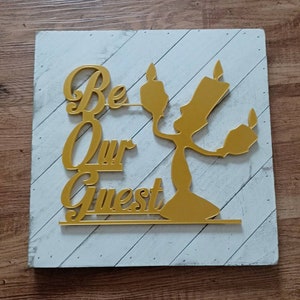 Sea nuestro invitado la bella y la bestia decoración