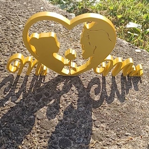 Beauty and the beast Mr and Mrs heart decor / Wedding Centerpiece / Party decor