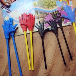 Sensory Flexi hands on a stick pretend Poppy playtime player hands pencil  topper