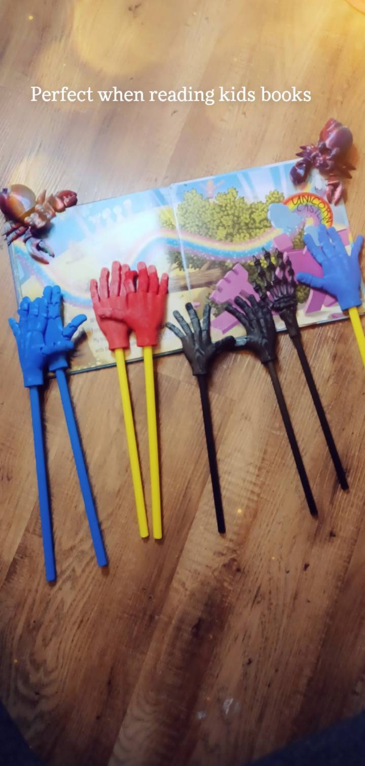 Sensory Flexi Hands on a Stick Pretend Poppy Playtime Player 