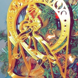 Beauty and the Beast Bell 4" Ornament or tier tray decor