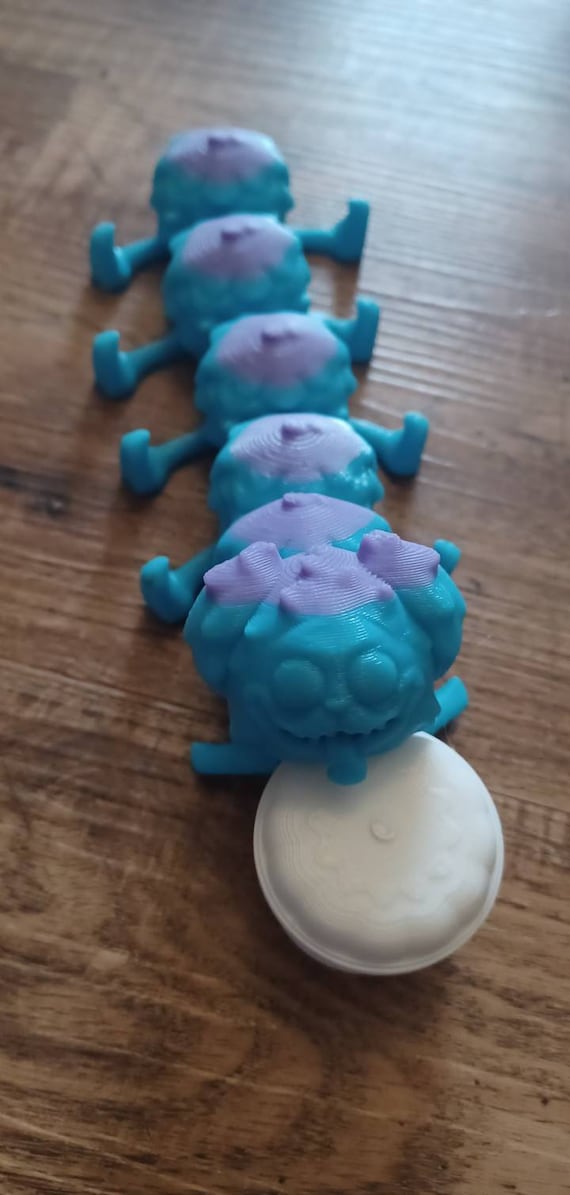 Poppy Playtime PJ Pug-a-pillar Fan Made 3d Print Model 