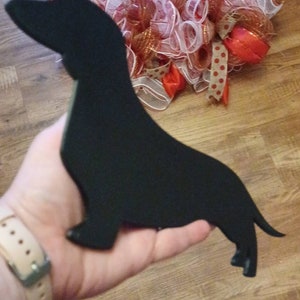 Dachshund wreath decor